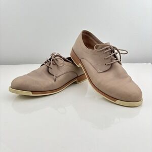 Camper Bowie Women minimalist Shoes Loafer Sz 7 Quiet Luxury Beige Tan Normcore